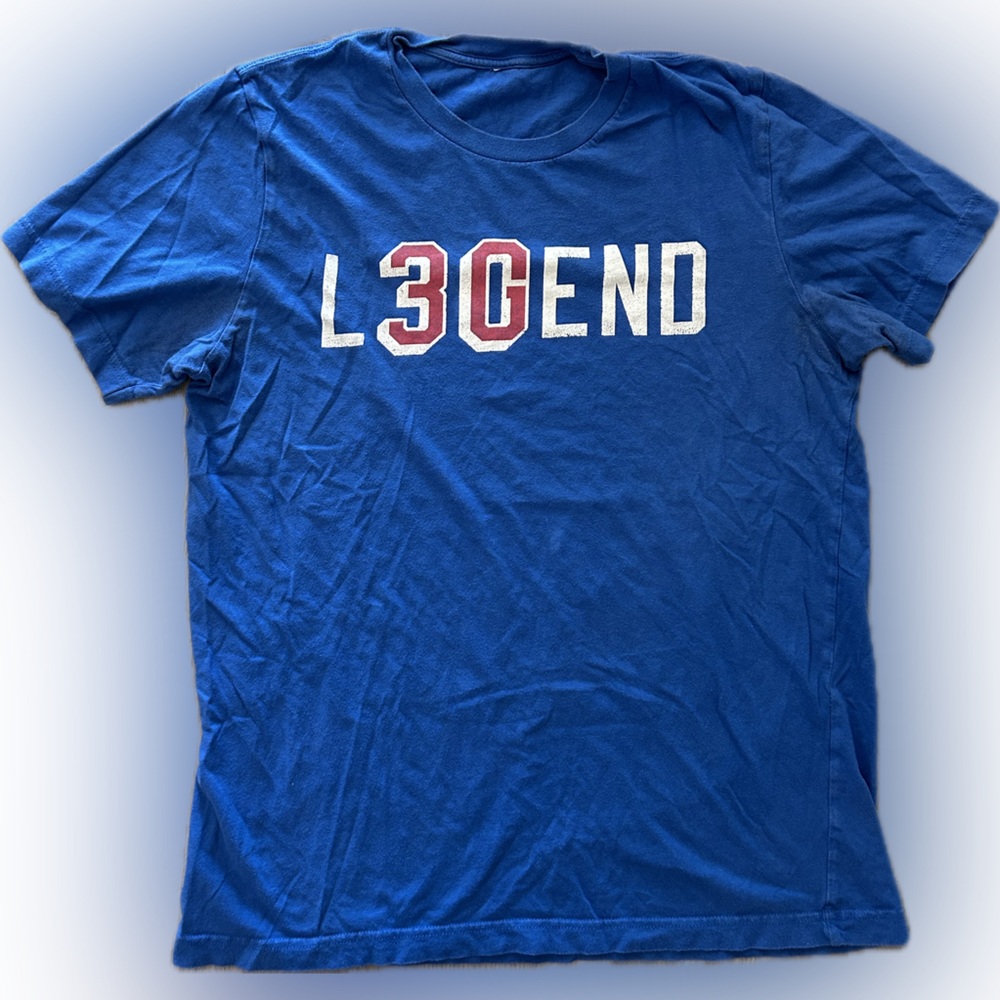 New York Rangers Henrik Lundqvist L30END Legend #30 Graphic T-Shirt